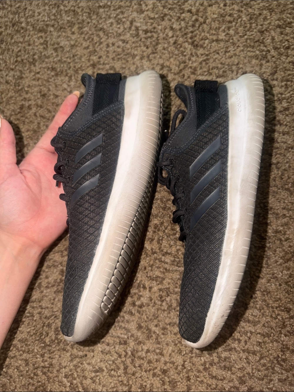 women's adidas cloudfoam running / workout shoes